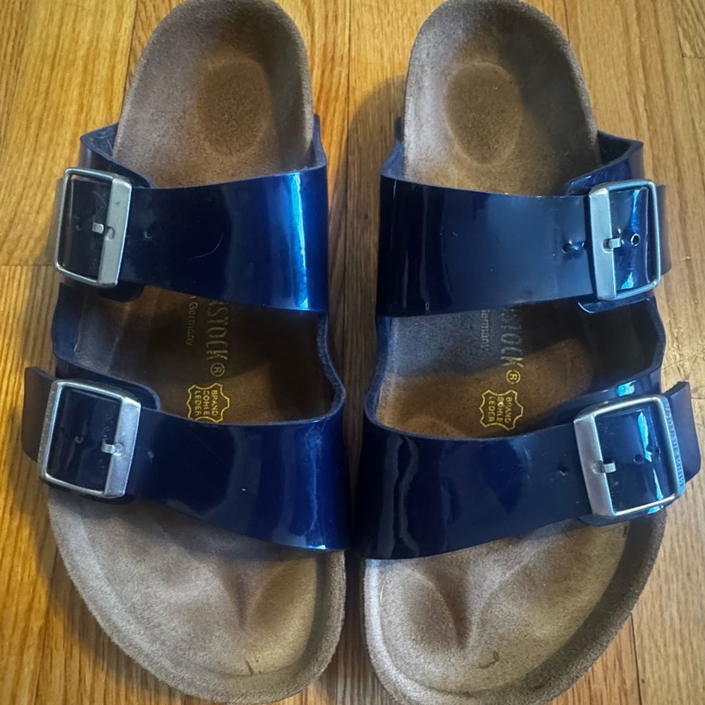 Women’s Patent Leather Birkenstock Sandals
